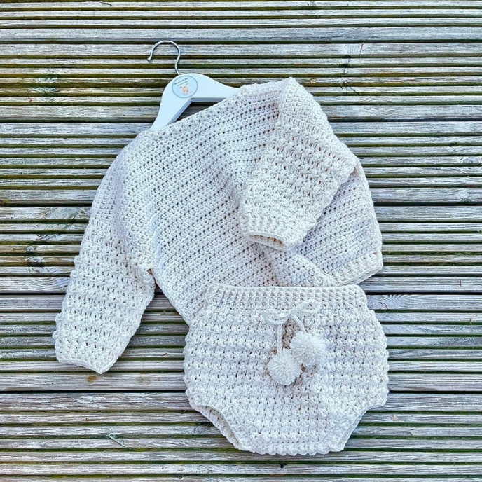 Crochet Sweater for Baby and Child - 0-6 Months to 8 Years