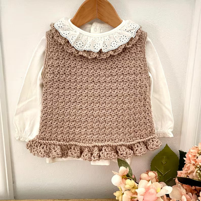 Crochet Top for Babies/Girls - Newborn to 6 Years