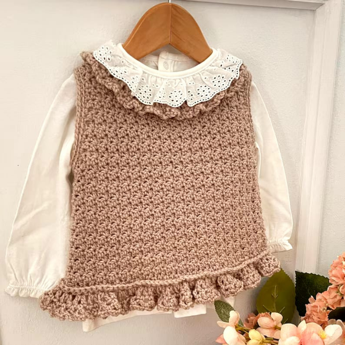 Crochet Top for Babies/Girls - Newborn to 6 Years